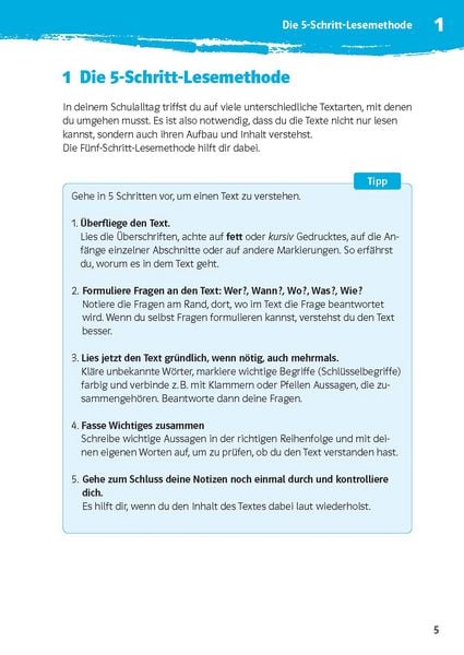 Produktbild: Klett 10-Minuten-Training Deutsch Texte lesen und verstehen 6. Klasse