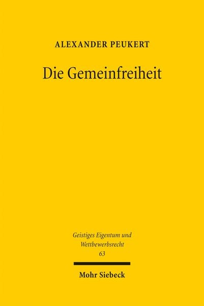 Produktbild: Die Gemeinfreiheit