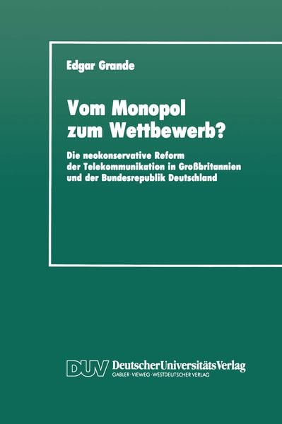 Produktbild: Vom Monopol zum Wettbewerb?