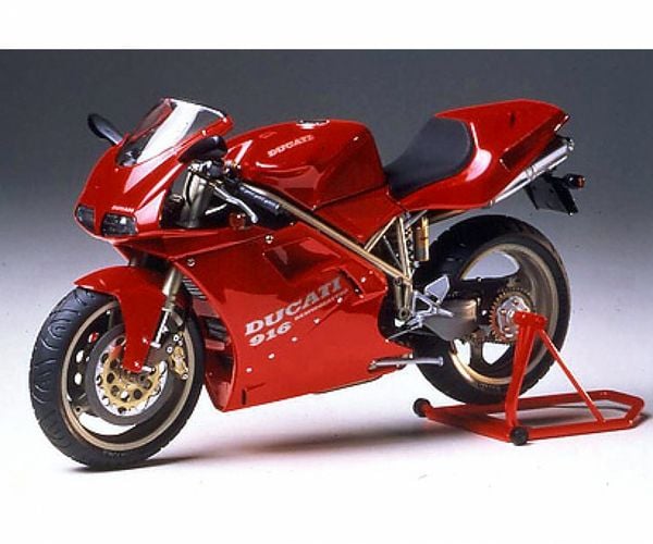 Produktbild: Tamiya 300014068 Ducati 916 Desmo. 1993 Motorradmodell Bausatz 1:12