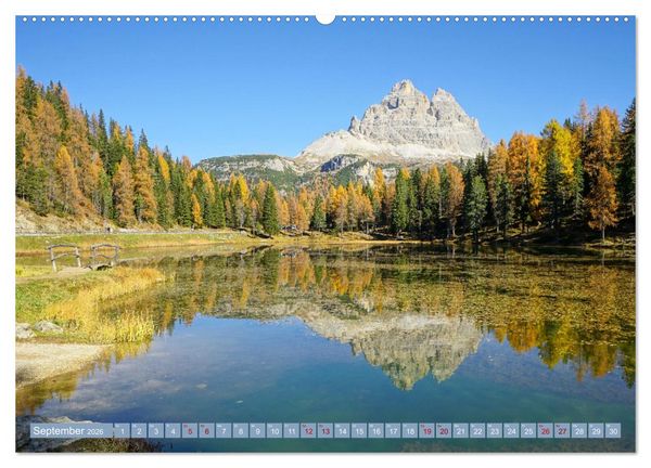 Produktbild: Bergseen zum Tr&auml;umen (hochwertiger Premium Wandkalender 2026 DIN A2 quer), Kunstdruck in Hochglanz