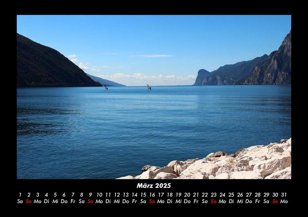 Produktbild: Seeblick 2025 Fotokalender DIN A3