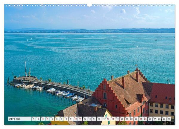 Produktbild: Bodensee - Traumlandschaften am Wasser (hochwertiger Premium Wandkalender 2027 DIN A2 quer), Kunstdruck in Hochglanz