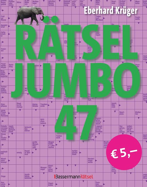 Rätseljumbo 47, Taschenbuch von Eberhard Krüger, Bassermann, 9783809450849