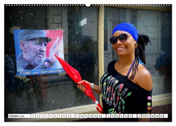 Produktbild: FIDEL CASTRO (Wandkalender 2026 DIN A2 quer), CALVENDO Monatskalender