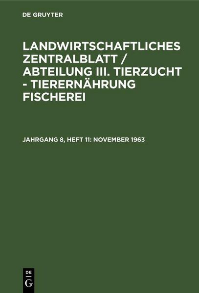 Produktbild: November 1963