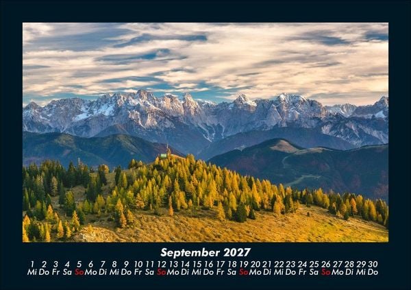 Produktbild: Berge 2027 Fotokalender DIN A5
