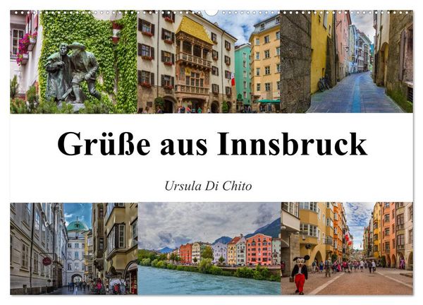 Produktbild: Gr&uuml;&szlig;e aus Innsbruck (Wandkalender 2026 DIN A2 quer), CALVENDO Monatskalender