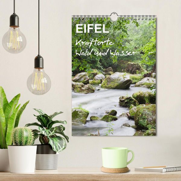 Produktbild: EIFEL - Kraftorte Wald und Wasser (Wandkalender 2026 DIN A4 hoch), CALVENDO Monatskalender