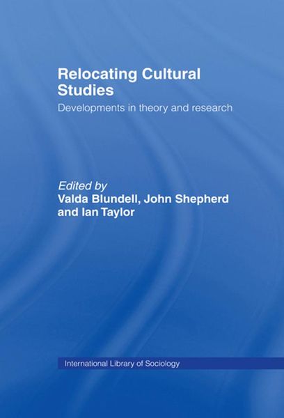 Produktbild: Relocating Cultural Studies