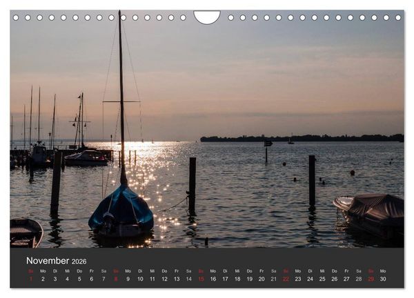 Produktbild: Segelboote auf dem Bodensee (Wandkalender 2026 DIN A4 quer), CALVENDO Monatskalender