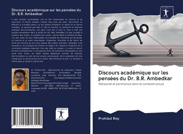 Produktbild: Discours acad&eacute;mique sur les pens&eacute;es du Dr. B.R. Ambedkar