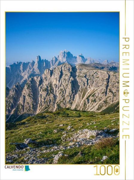 CALVENDO Puzzle Atemberaubende Bergwelt südlich der 3 Zinnen | 1000 Teile Lege-Größe 64x48cm Foto-Puzzle für glückliche Stunden