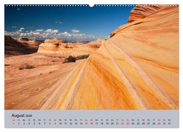 Produktbild: Magische Landschaften - Unterwegs im S&uuml;dwesten der USA (Wandkalender 2026 DIN A2 quer), CALVENDO Monatskalender
