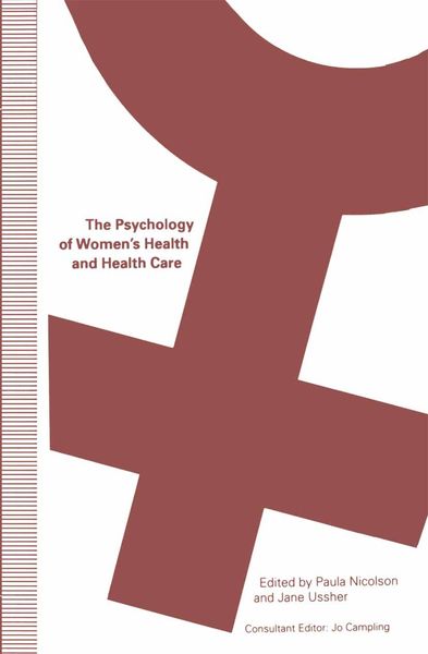 Produktbild: The Psychology of Women's Health and Health Care