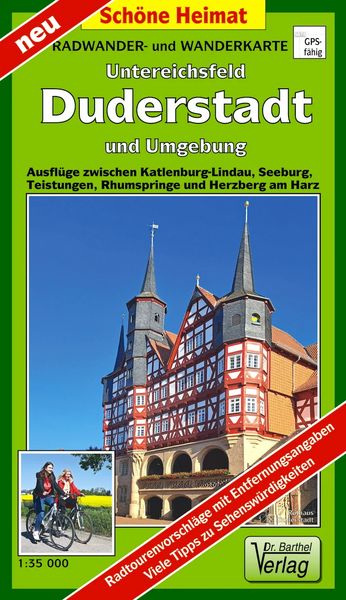 Produktbild: Radwander- und Wanderkarte Untereichsfeld, Duderstadt und Umgebung