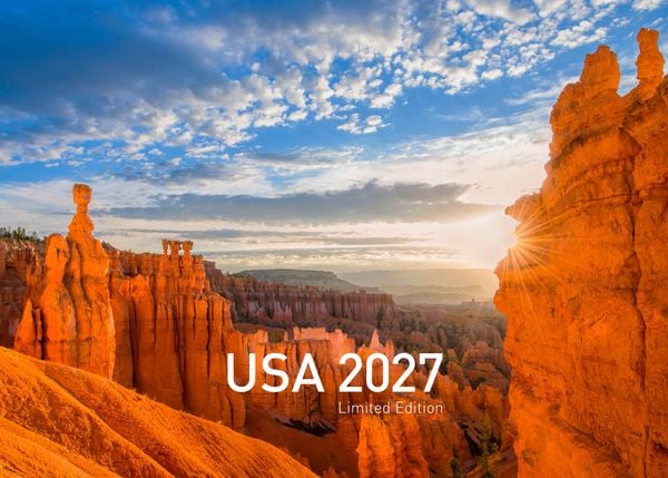 Produktbild: USA Exklusivkalender 2027