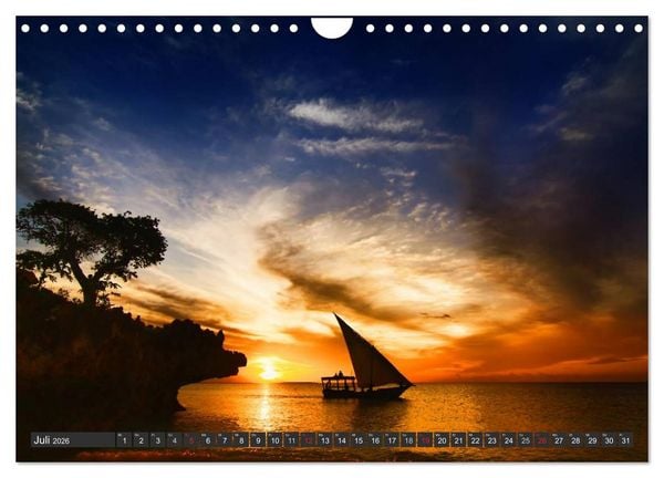 Produktbild: Segelimpressionen (Wandkalender 2026 DIN A4 quer), CALVENDO Monatskalender