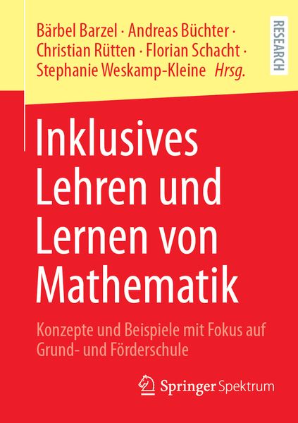 Produktbild: Inklusives Lehren und Lernen von Mathematik