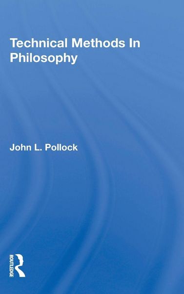 Produktbild: Technical Methods In Philosophy