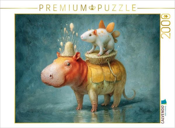 Produktbild: CALVENDO Puzzle Humorvolle Tiere | 2000 Teile Lege-Gr&ouml;&szlig;e 90x67cm Foto-Puzzle f&uuml;r gl&uuml;ckliche Stunden