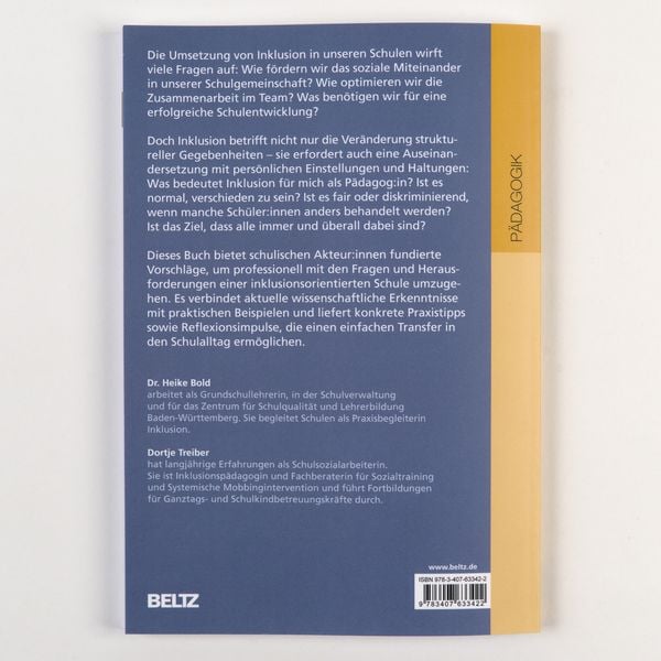 Produktbild: Schule inklusionsorientiert gestalten
