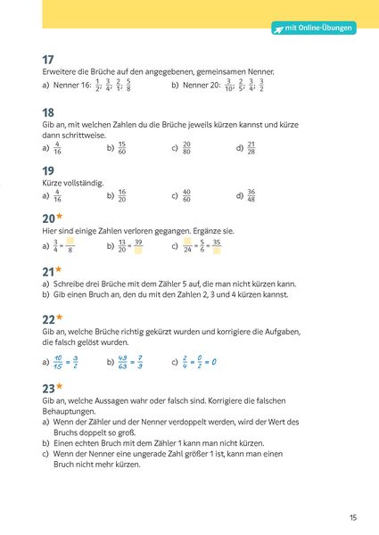 Produktbild: KomplettTrainer Gymnasium Mathematik 6. Klasse