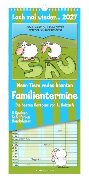 Produktbild: Lach mal wieder... Familienplaner 2027