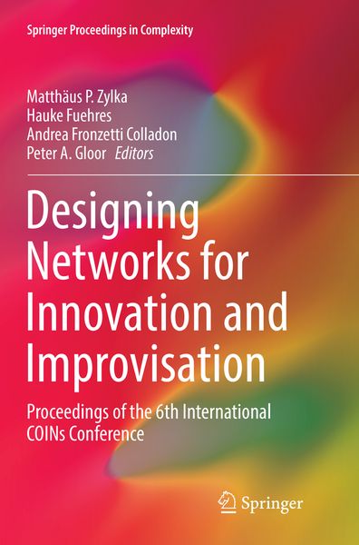Produktbild: Designing Networks for Innovation and Improvisation