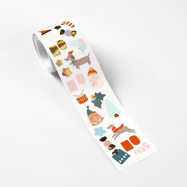 Produktbild: FOLIA&reg; Stickerrolle, Winter 464 St&uuml;ck