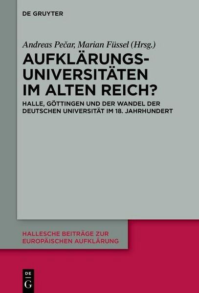 Produktbild: Aufkl&auml;rungsuniversit&auml;ten im Alten Reich?
