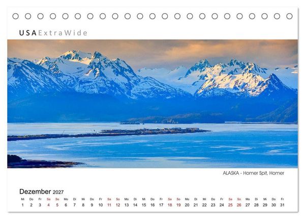 Produktbild: Entdeckungsreise durch ALASKA (Tischkalender 2027 DIN A5 quer), CALVENDO Monatskalender