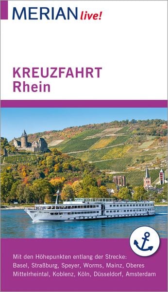 Produktbild: MERIAN live! Reisef&uuml;hrer Kreuzfahrt Rhein