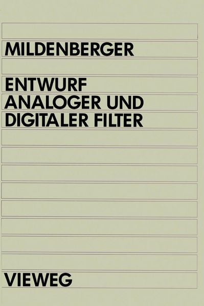 Produktbild: Entwurf analoger und digitaler Filter