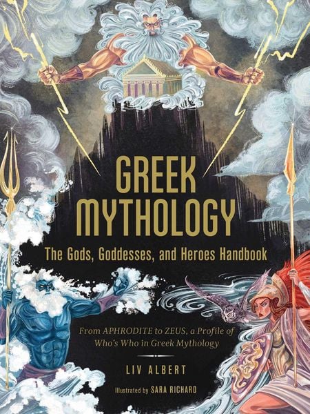 Produktbild: Greek Mythology: The Gods, Goddesses, and Heroes Handbook