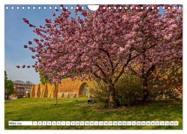 Produktbild: Wismarer Ansichten 2026 (Wandkalender 2026 DIN A4 quer), CALVENDO Monatskalender