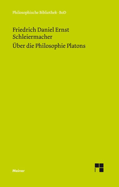 Produktbild: &Uuml;ber die Philosophie Platons