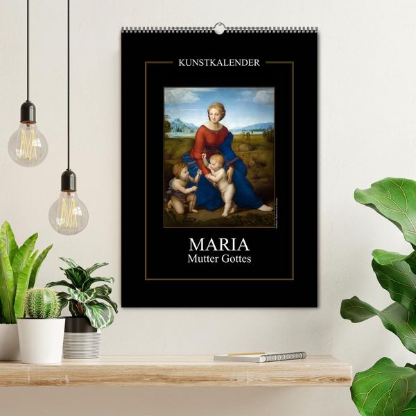 Produktbild: Maria - Mutter Gottes (Wandkalender 2026 DIN A2 hoch), CALVENDO Monatskalender