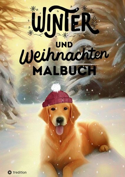 Winter Malbuch Weihnachten 2023 Malbuch für Erwachsene Teenager Jugendliche Kinder ab 10 Geschenk zum Wichteln, für den 