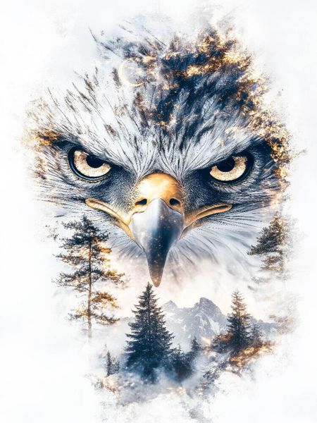 Produktbild: CALVENDO Puzzle Adler | 1000 Teile Lege-Gr&ouml;&szlig;e 64x48cm Foto-Puzzle f&uuml;r gl&uuml;ckliche Stunden
