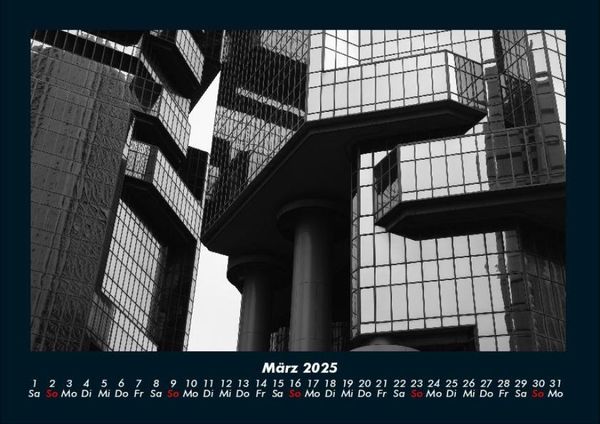 Produktbild: Architektur 2025 Fotokalender DIN A4