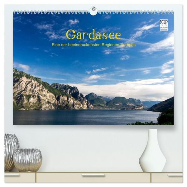Produktbild: Gardasee (hochwertiger Premium Wandkalender 2026 DIN A2 quer), Kunstdruck in Hochglanz