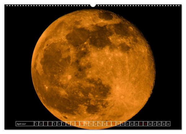 Produktbild: Faszination Mond - der etwas andere Mondkalender (hochwertiger Premium Wandkalender 2027 DIN A2 quer), Kunstdruck in Hochglanz