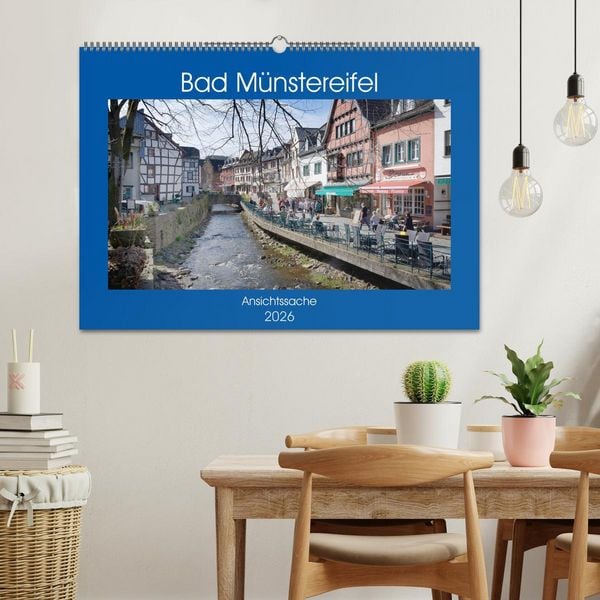 Produktbild: Bad M&uuml;nstereifel - Ansichtssache (Wandkalender 2026 DIN A2 quer), CALVENDO Monatskalender