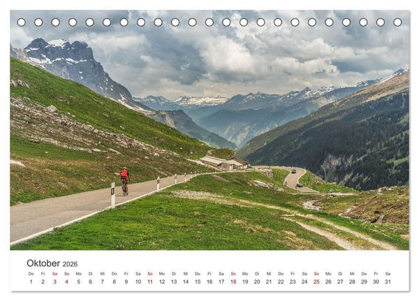 Produktbild: Schweizer Alpenp&auml;sse (Tischkalender 2026 DIN A5 quer), CALVENDO Monatskalender