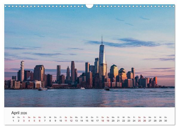 Produktbild: Traumstadt New York (Wandkalender 2026 DIN A3 quer), CALVENDO Monatskalender