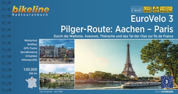 EuroVelo 3 • Pilger-Route, Gebundene Ausgabe von , Esterbauer, 9783711100467