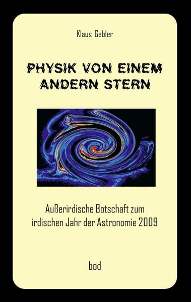 Produktbild: Physik von einem andern Stern