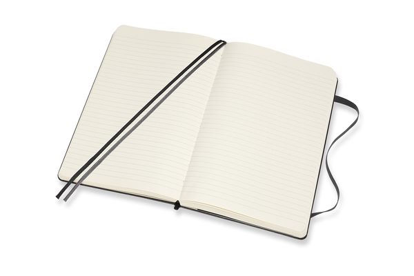 Produktbild: Moleskine Notizbuch Large/A5, Liniert, Erweiterte Seitenanzahl, Schwarz
