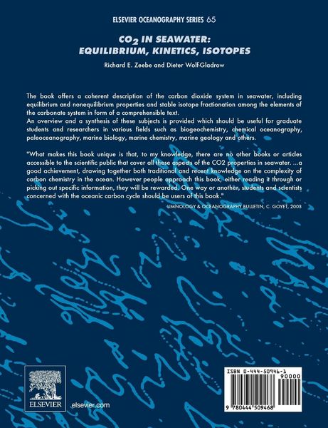 Produktbild: Zeebe, R: Co2 in Seawater